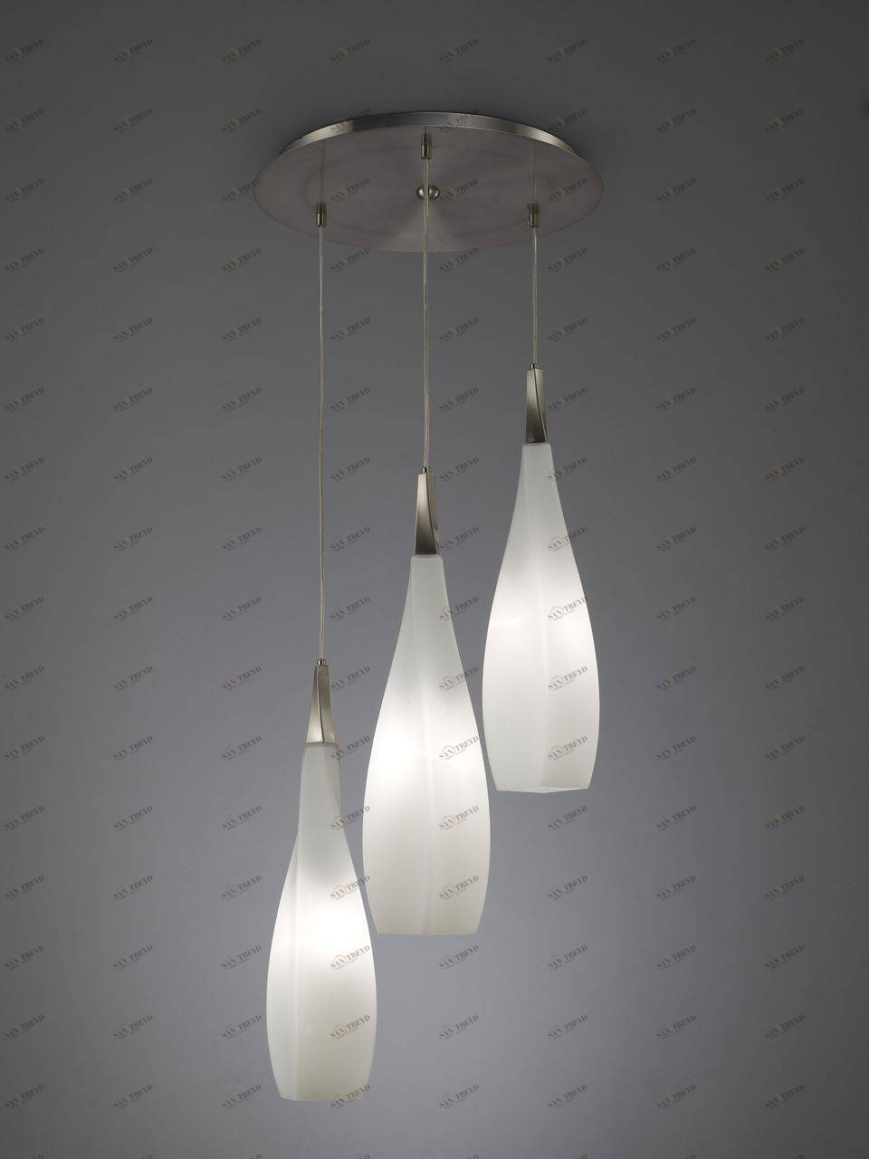 Люстра дизайнерская Instil белая, хром опал 3573 SUPERNW ДИЗАЙНЕРСКИЕ, NEO 058092 Белый 