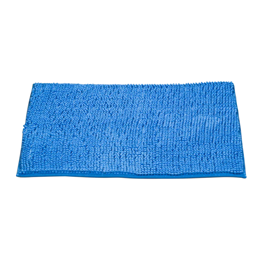 Коврик для ванной комнаты «Merci» 45х70 см цвет синий АКВАДЕКОР STLM-2193527 - Вид №2