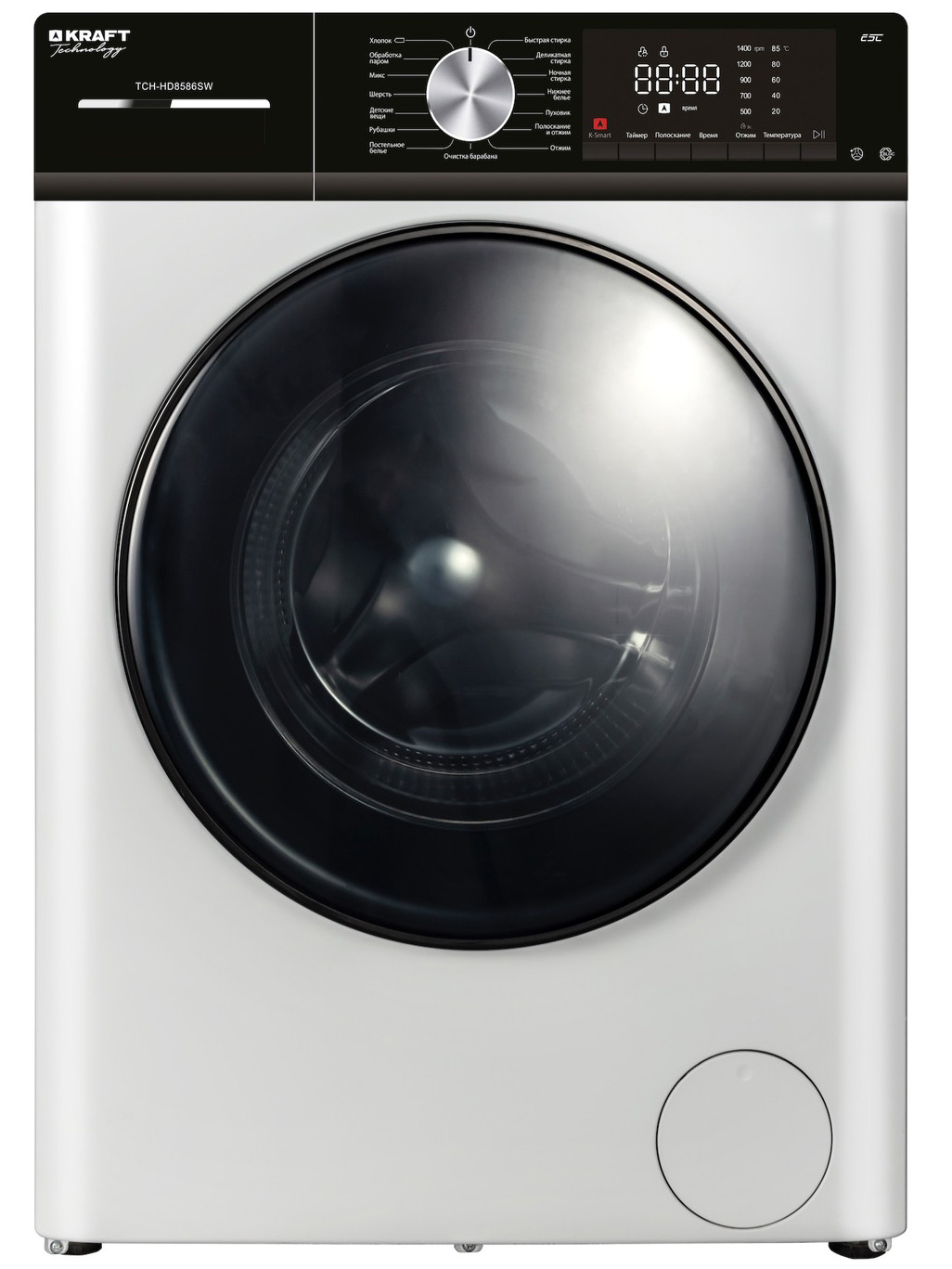 9919941 Стиральная машина KRAFT TCH-HD8586SW белый STDN-0092603