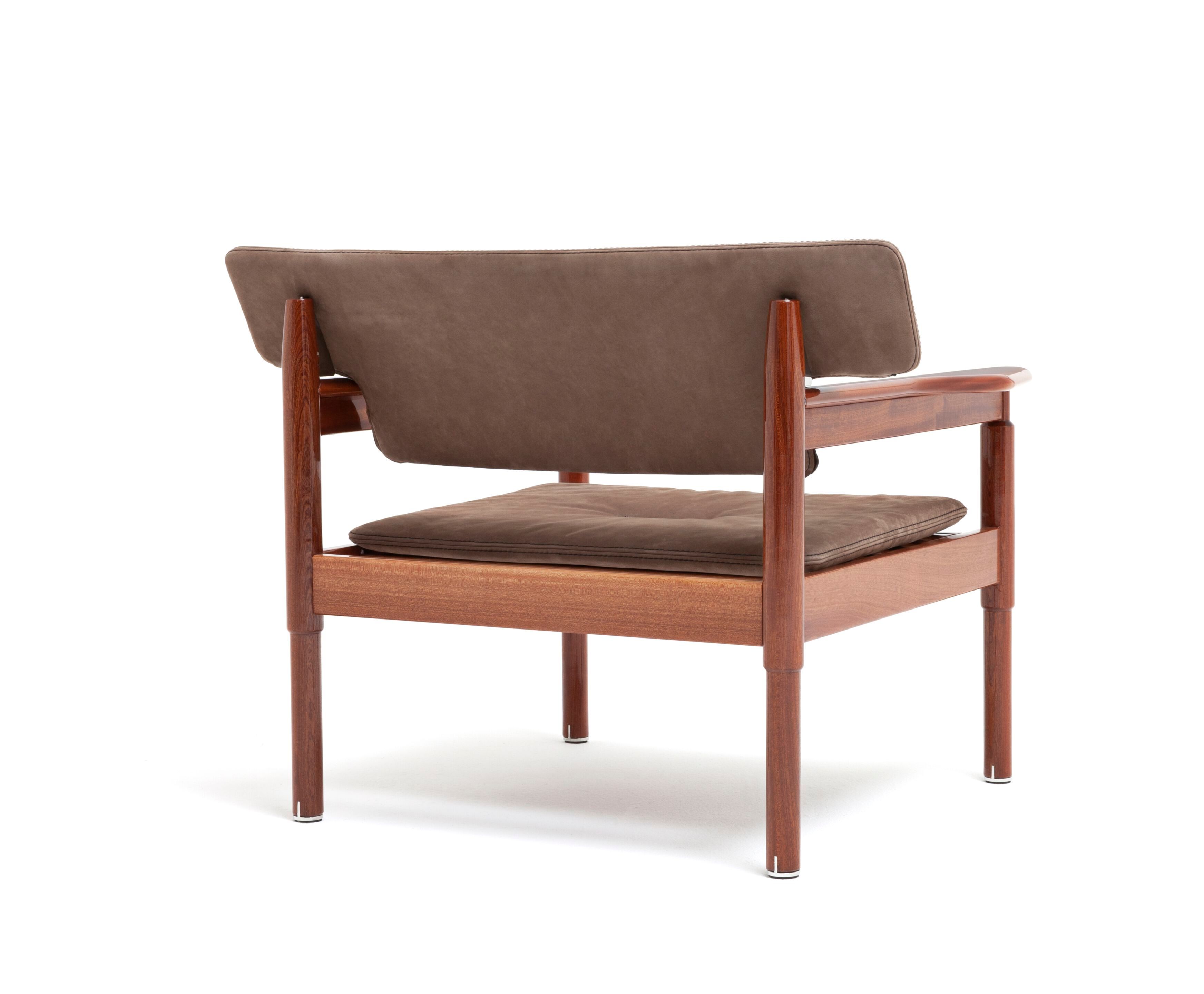 Кожаное садовое кресло с подлокотниками Exteta Vieste ARCH-00065293 - Вид №4