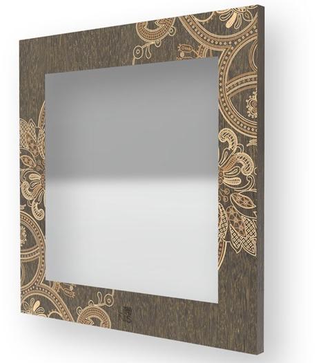 LIGNIS® Квадратное настенное зеркало в раме Dolcevita marrakech 12.041 - Вид №1