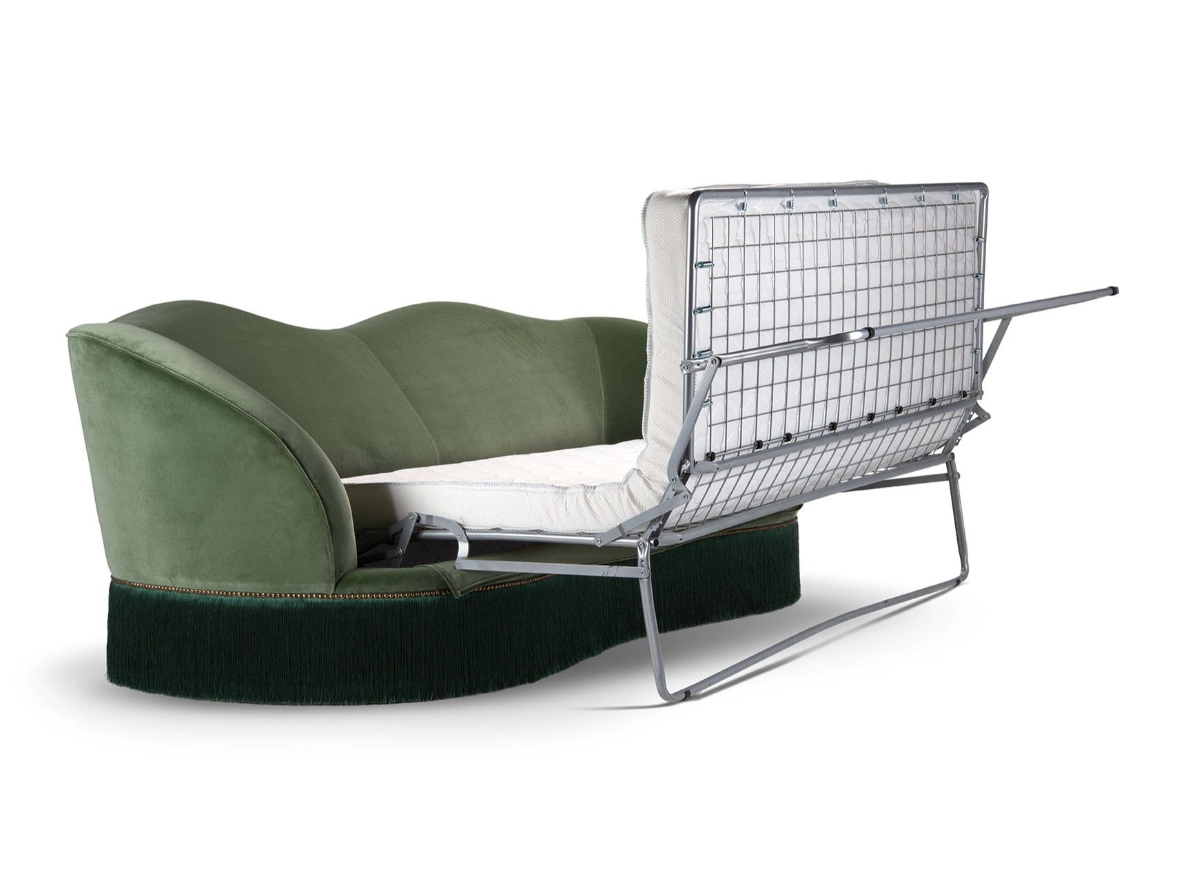 Бархатный раскладной диван-кровать Domingo Salotti Dione ARCH-00099864 - Вид №10