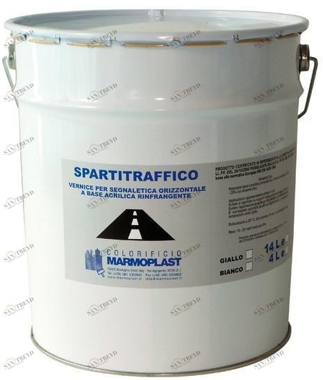 Marmoplast Светоотражающая акриловая краска Pavimenti stradali sun-id-1376905