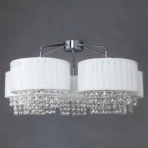 Потолочная люстра Bogates Aphrodite 246/5 Strotskis BOGATES ДИЗАЙНЕРСКИЕ, APHRODITE 183512 Белый
