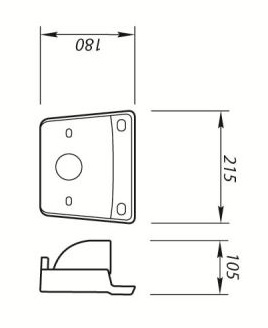 Полочка к бачку Комфорт ЛЗСФ Лобненский Стройфарфор (ЛЗСФ) 7131 - Вид №1