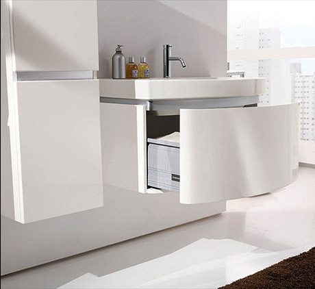 LINE1 Комплект мебели cm 80+35+35 Berloni Bagno 43221 - Вид №3