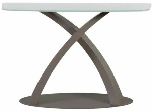 Tonin Casa Стеклянная консоль и стальная основа Eliseo