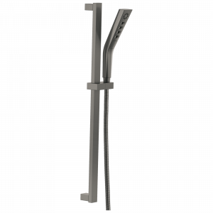 51799-KS H2Okinetic® Ручной душ со скользящей штангой с 3 настройками Delta Faucet Universal Showering Черный нержавеющий