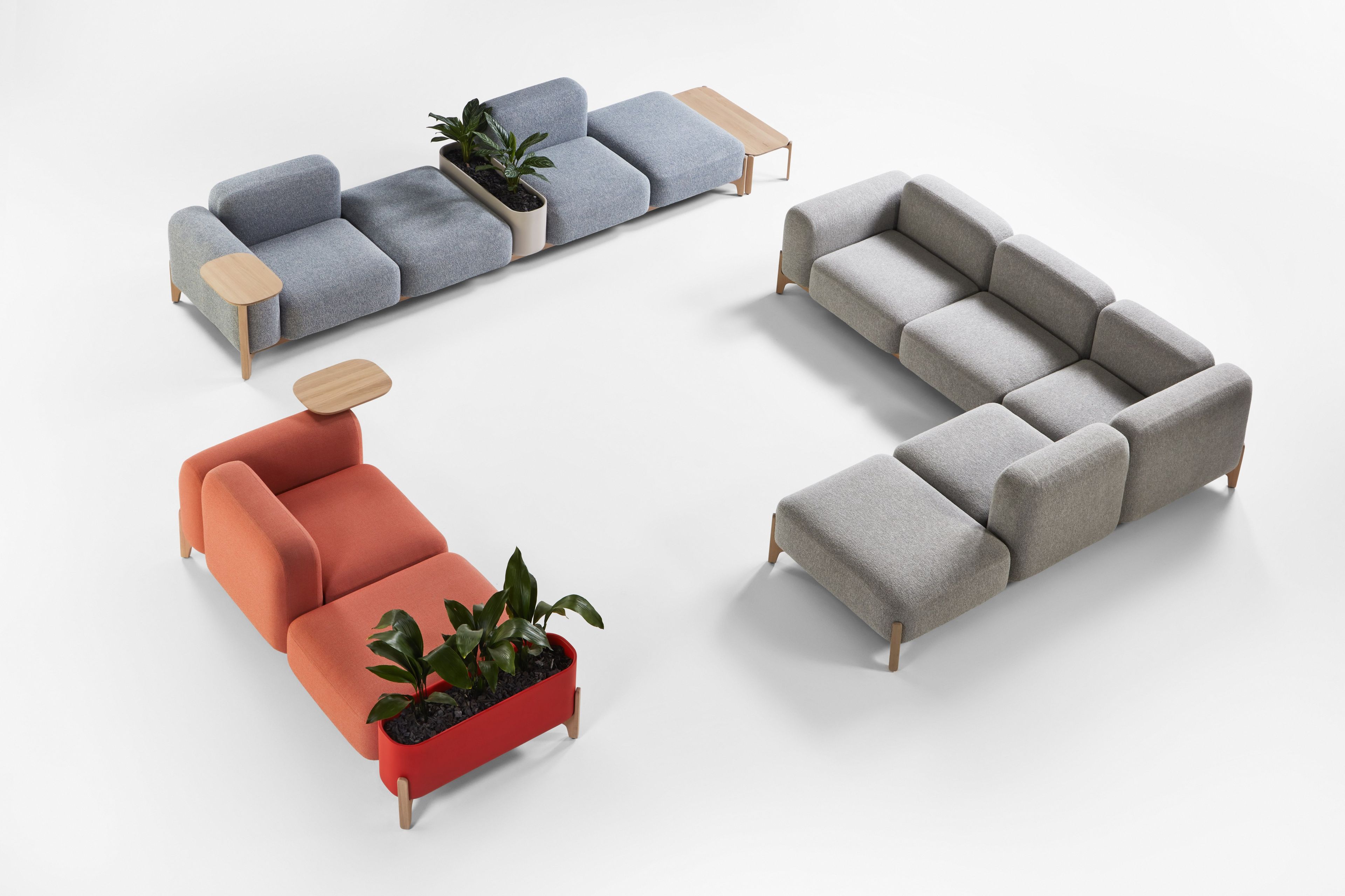 4-местный тканевый диван prostoria Sabot ARCH-00142045 - Вид №3