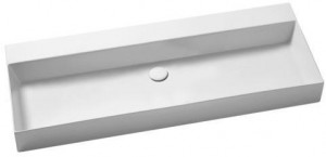 ELLP122450Q0 Подвесная раковина настенная прямоугольная Azzurra Ceramica Elegance белая