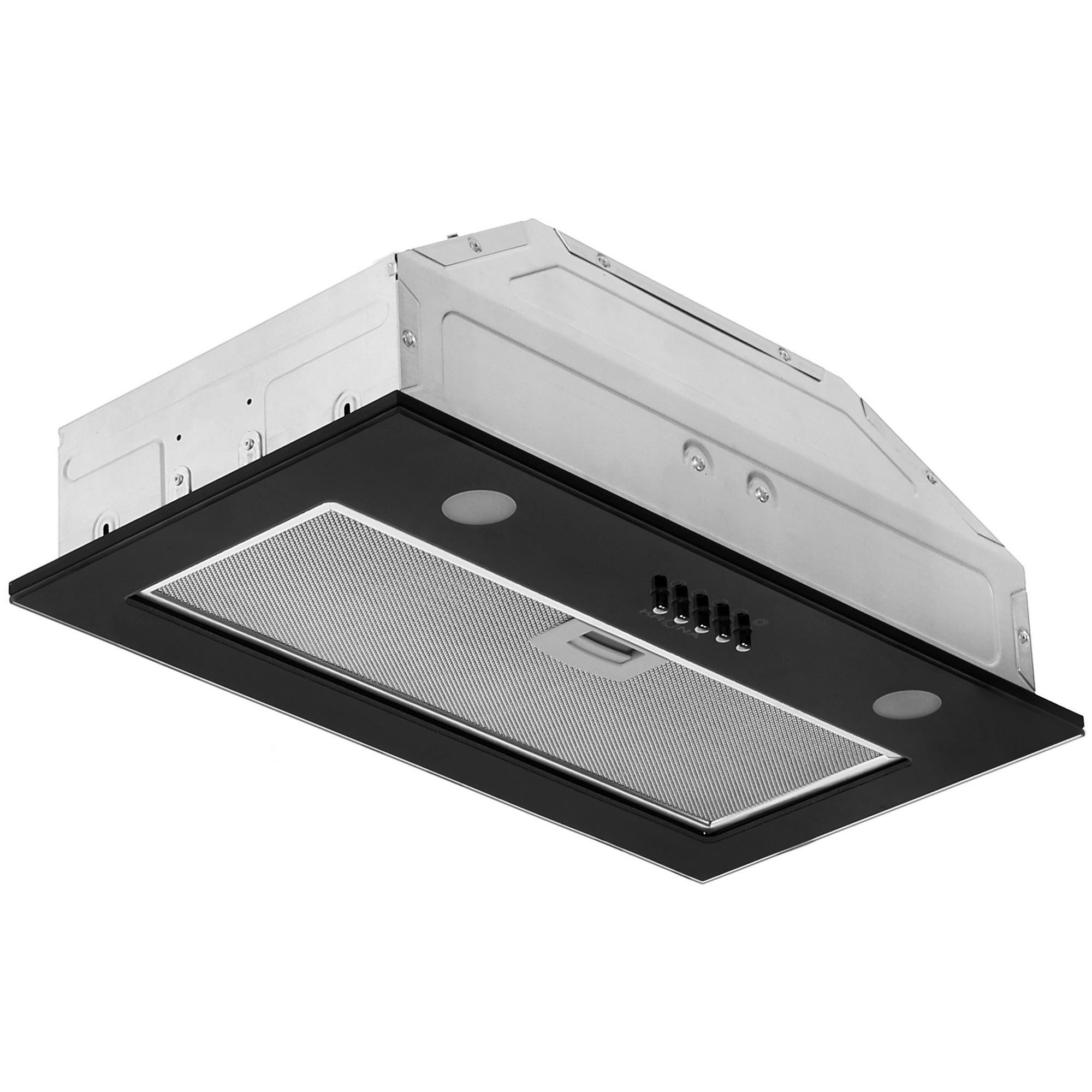 5370029 Вытяжка полновстраиваемая KRONA ELISA 600 GLASS PB черный STDN-0065542