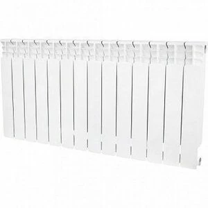 Радиатор STOUT Space 14 секций биметаллический секционный, высота 500мм