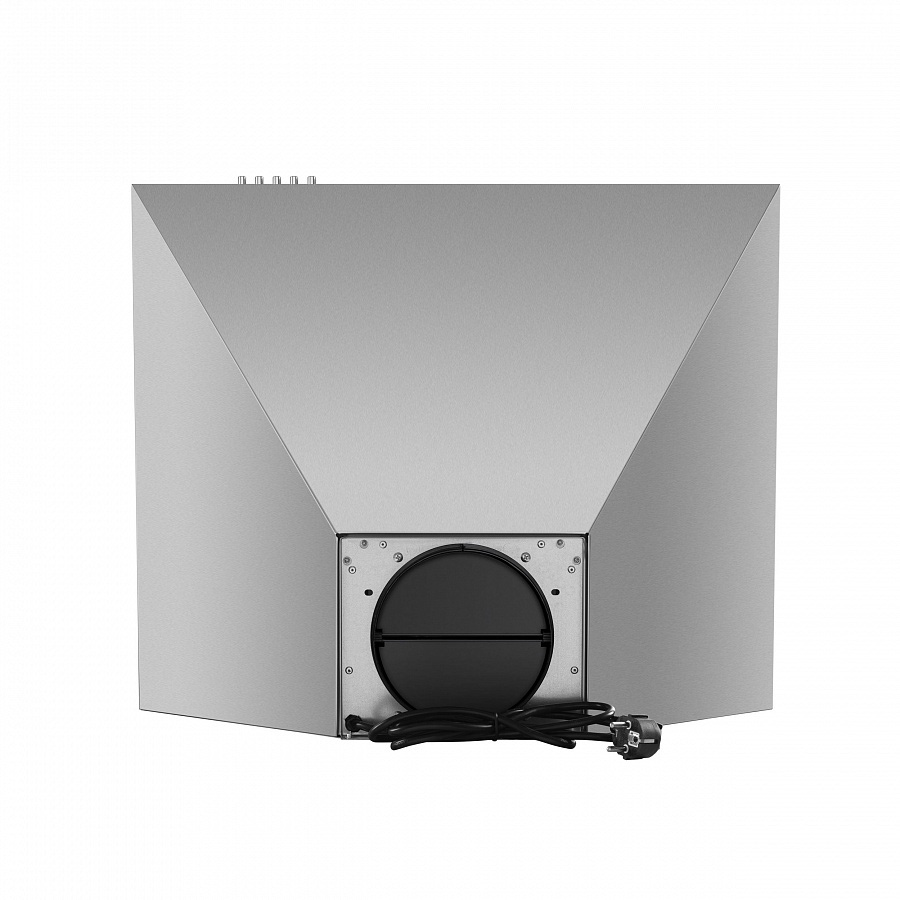 CORK 60 Inox Вытяжка cork 60 "нержавейка"/ тип:купольная, кнопочное управление, 620м3, площадь кухни до 20м2, 3 скорости, светодиодное освещение, в опции: угольный фильтр cf103t, нержавеющая сталь Maunfeld Santreyd  - Вид №5