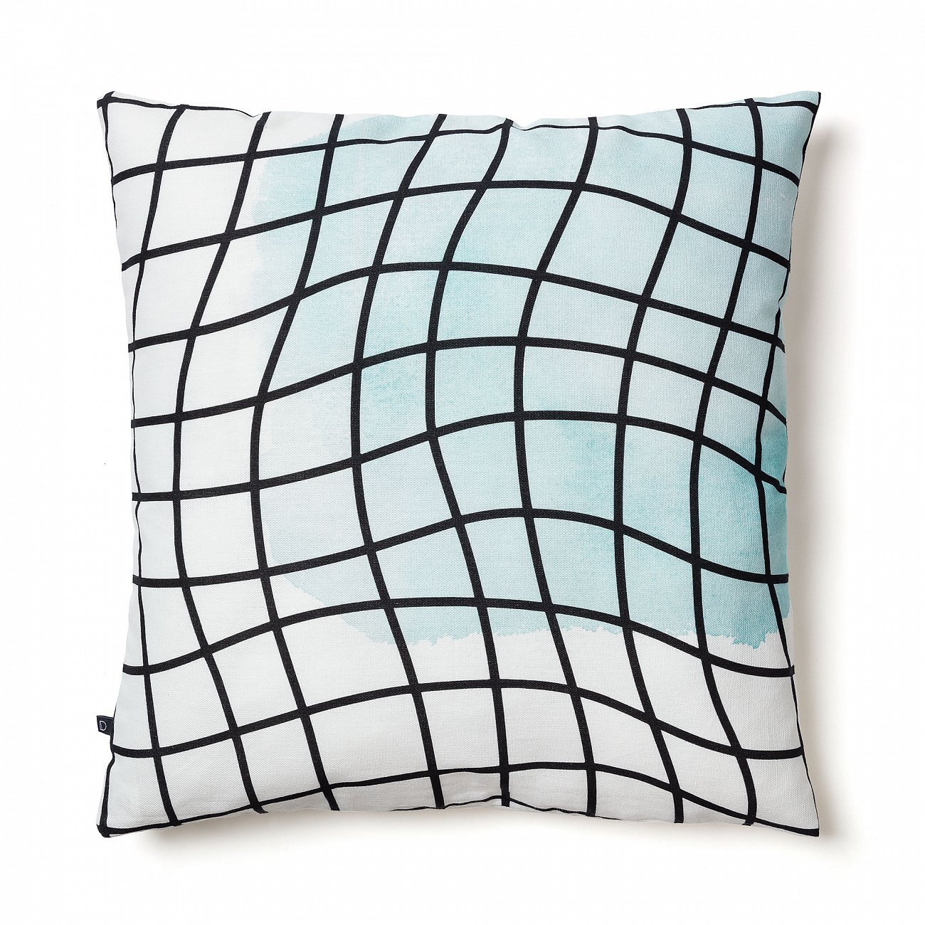Чехол на подушку Kristy 45x45 черно-белый от La Forma LA FORMA ОРНАМЕНТ 299184 Белый  - Вид №2