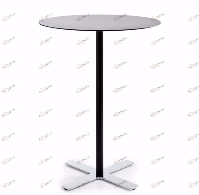 Luxy Круглый высокий стол из HPL с основанием 4 звезды Incollection sun-id-1475478