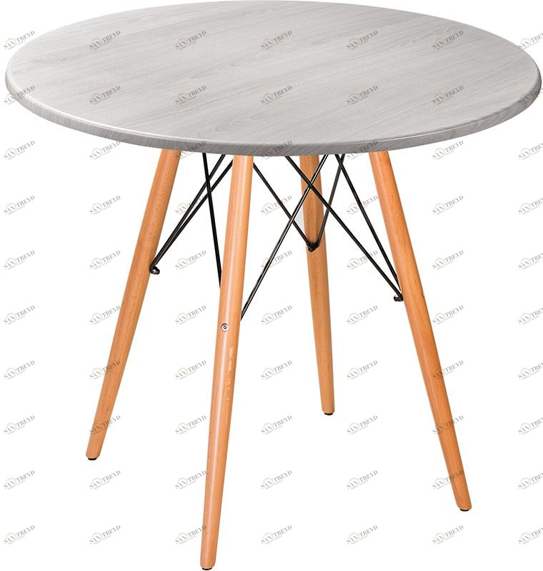 30785 Стол Eames woodR white wood 80 см R-HOME 860419+170502white_wood