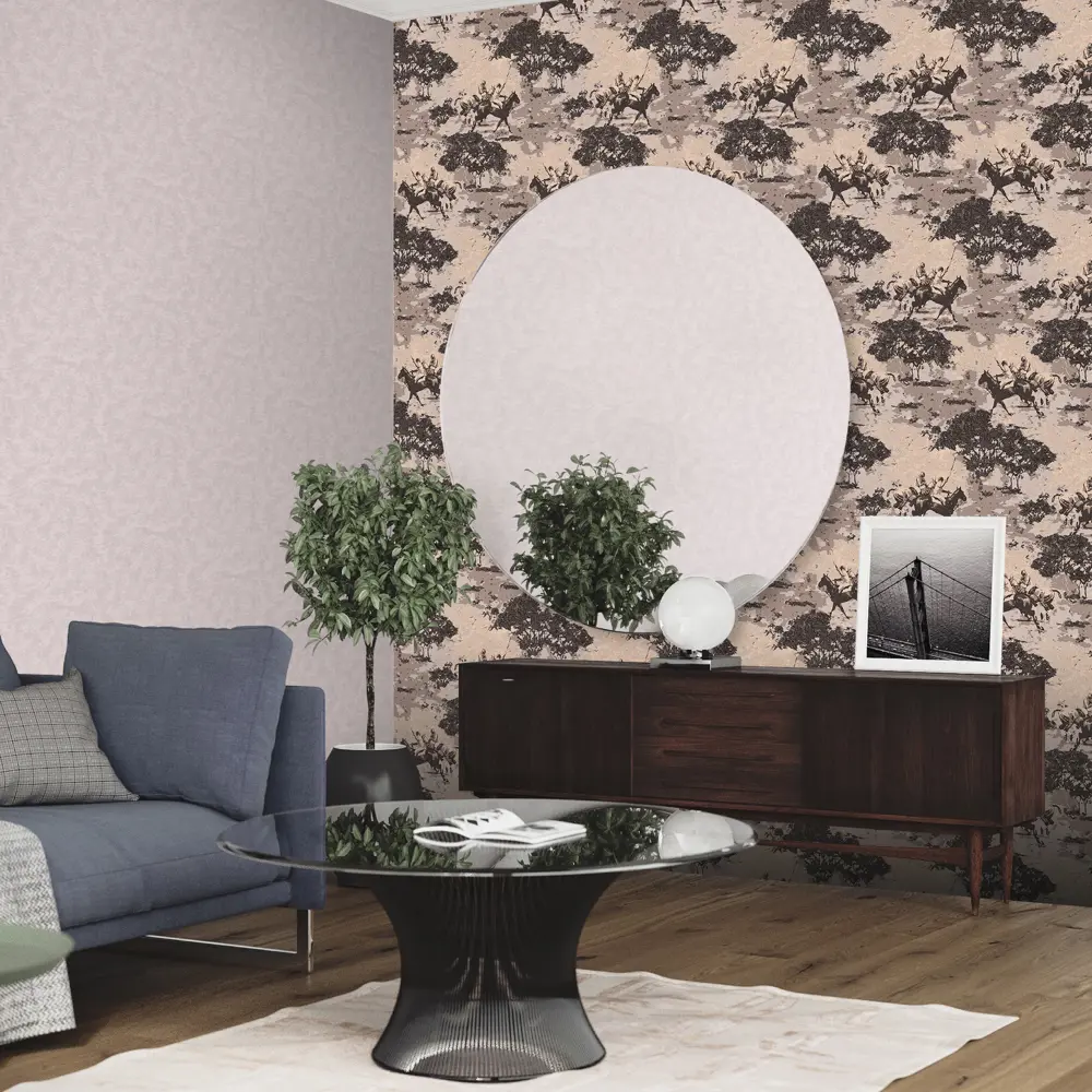Обои флизелиновые Euro Decor Polo серые 1.06 м ED7132-22 STLM-2133346 - Вид №3