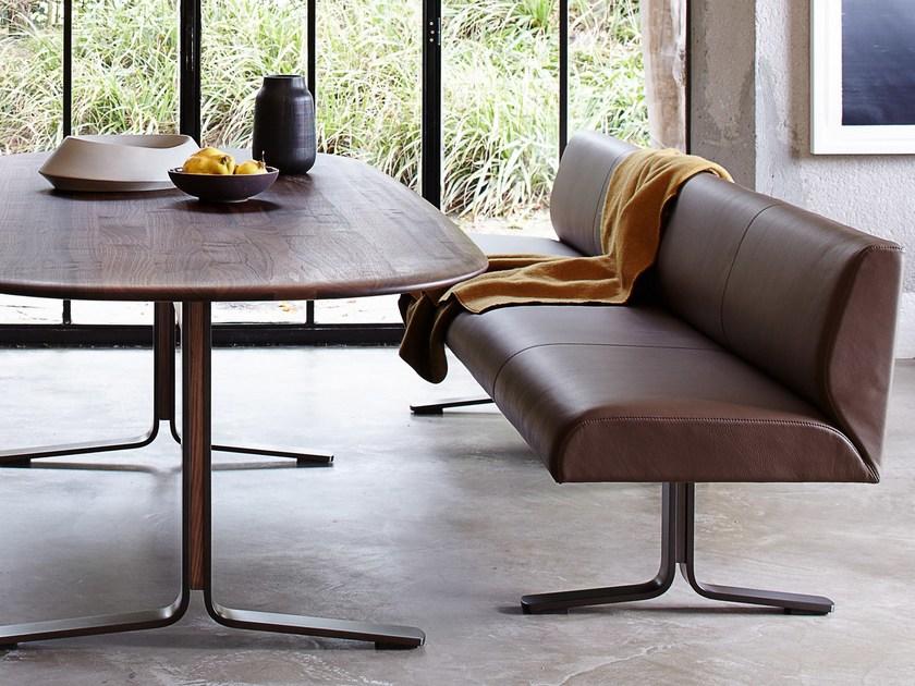 more Кожаная скамейка со спинкой Mount sun-id-1402734 - Вид №3