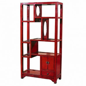 Стеллаж открытый красный "Золотой век" ДОМАШНЯЯ ОБСТАНОВКА СТЕЛЛАЖИ "ЗОЛОТОЙ ВЕК" 115755 Красный