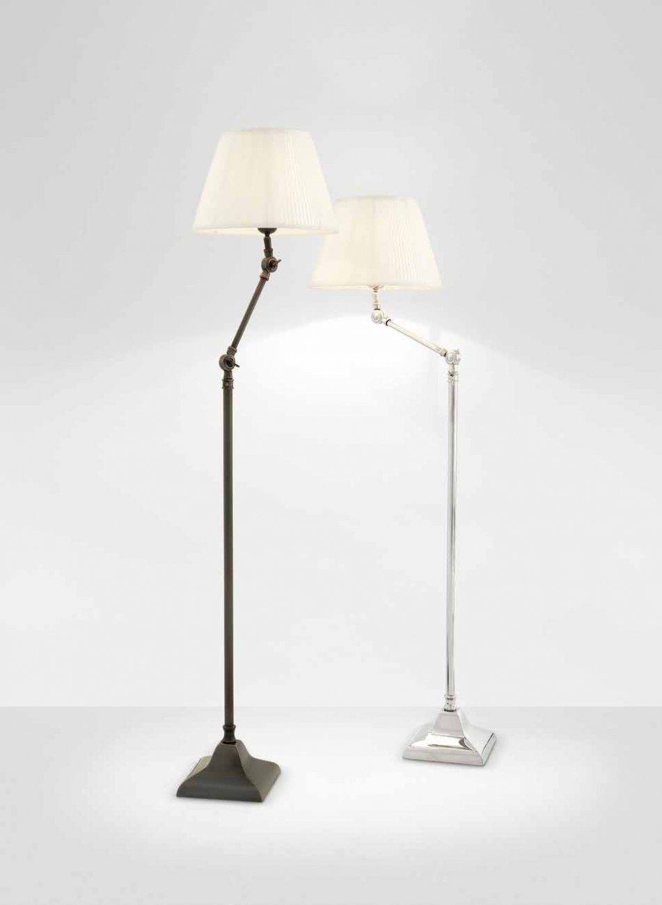 Торшер 108084 от Eichholtz EICHHOLTZ  246390 Белый;хром  - Вид №1