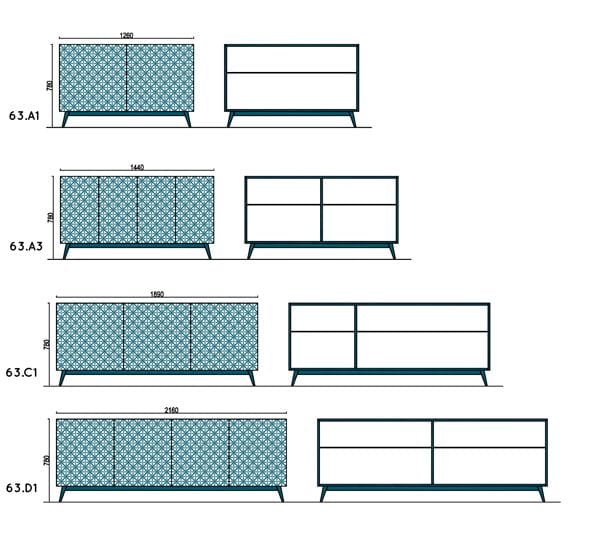 Шкаф с распашными дверями Barba design ARCH-00028196 - Вид №2