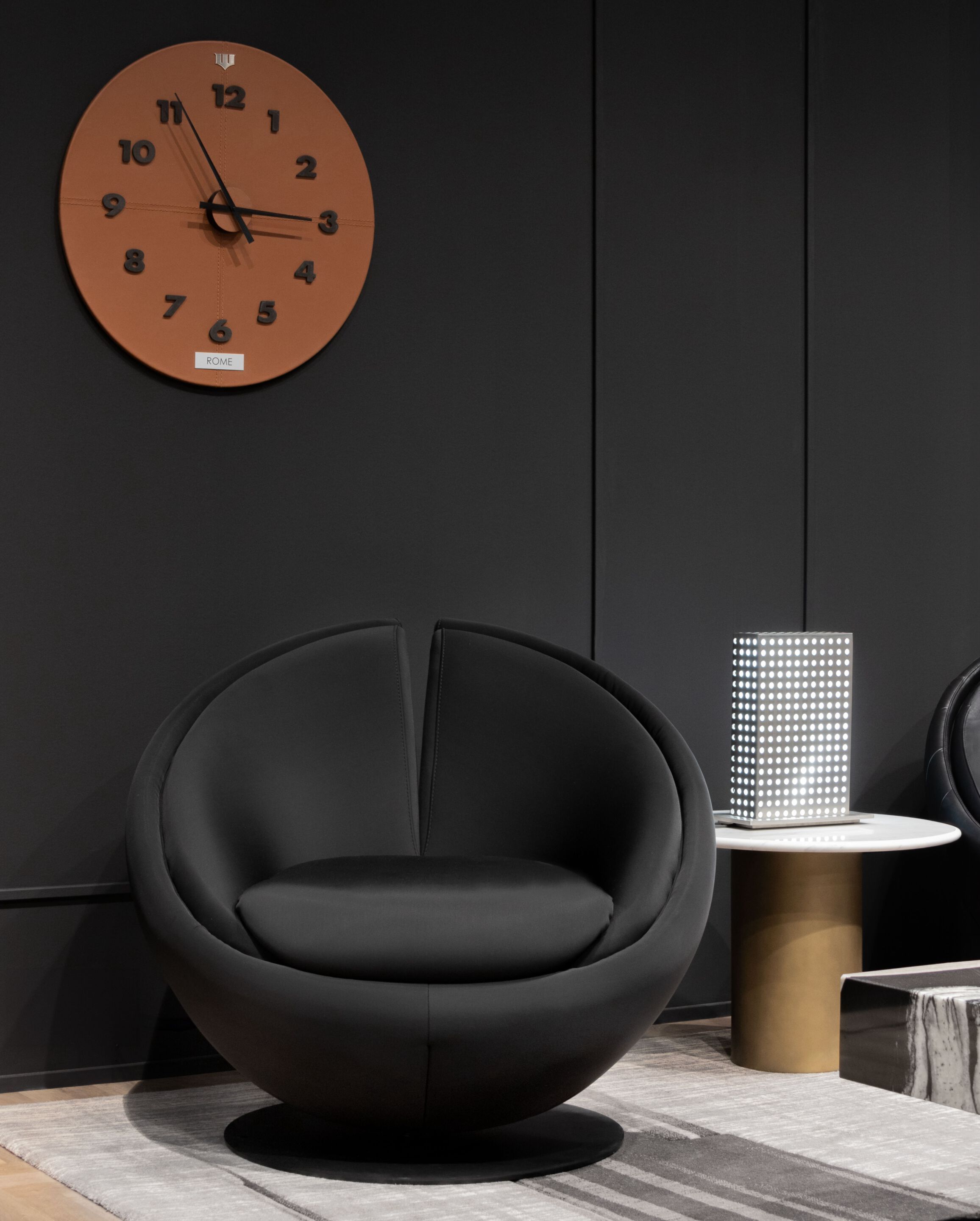 Круглый мраморный журнальный столик Wayne Enterprises Home Collection WE-160 ARCH-00117773 - Вид №2