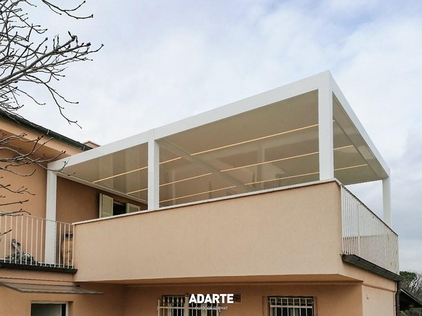 ADARTE Алюминиевая пергола с термоизоляционными панелями  A701  - Вид №6