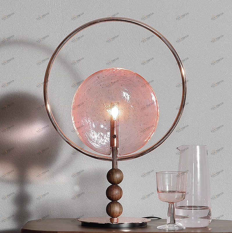 Лампа настольная золотая Dreamy Modern TONIN CASA MODERN 00-3981616 Золото