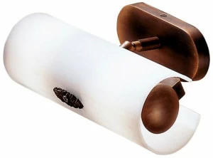 Possoni Illuminazione Настенный светильник Rust с белым стеклом Brian 4005/a2