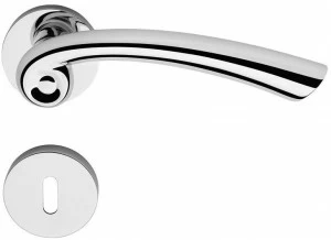 LINEA CALI' Ручка из латуни с накладкой Nau