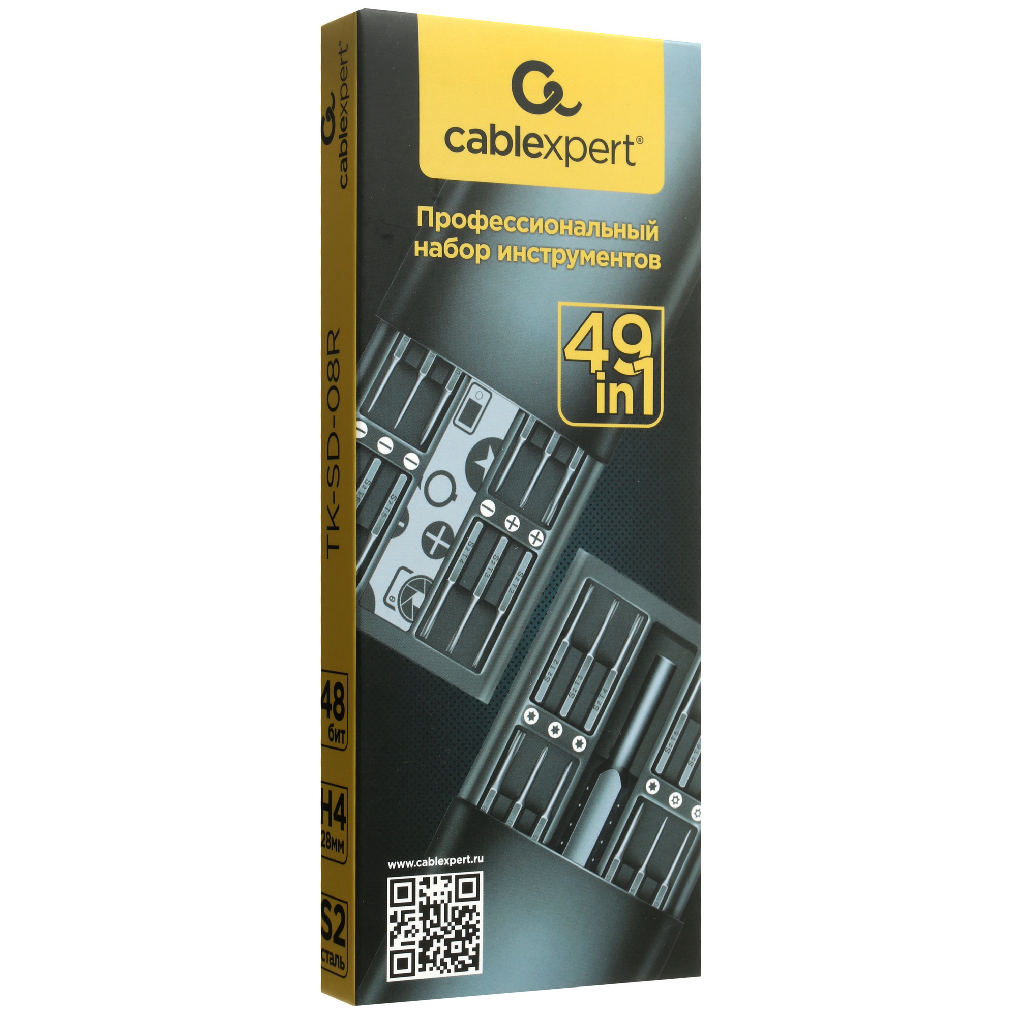 Отвертка с набором насадок Cablexpert TK-SD-08R 5331755 STDN-0012596 - Вид №4