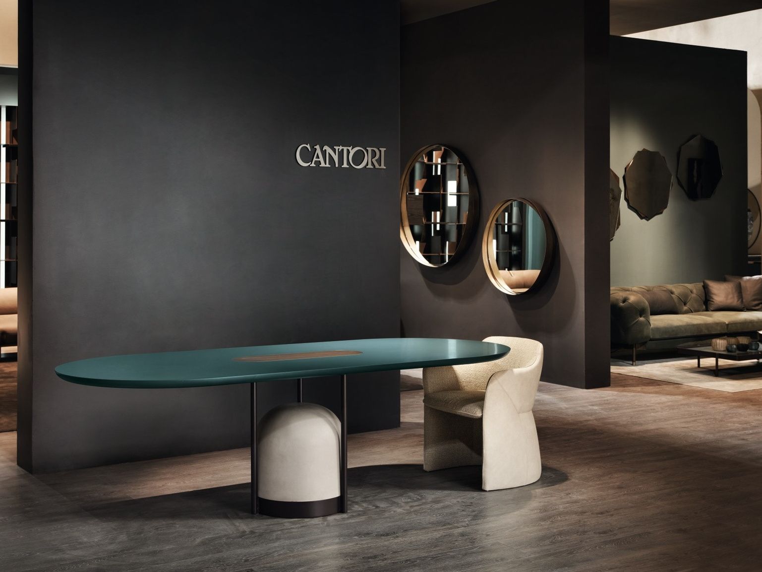 Тканевое кресло с подлокотниками Cantori Karina ARCH-00069475 - Вид №2