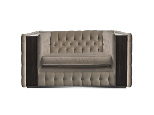 Кожаное кресло capitonné