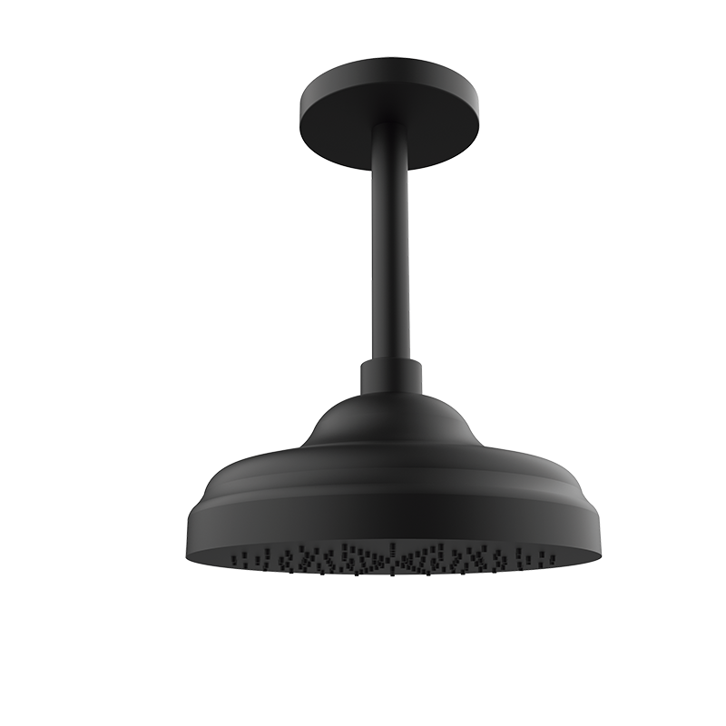 05045029 PREMIUM 1866 + Изогнутый душ руки Черный GRB MIXERS 