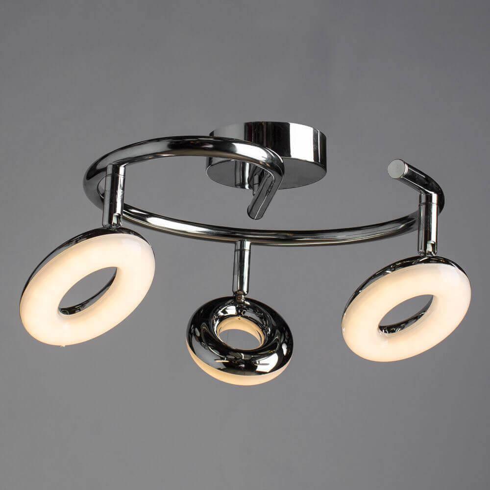 Спот потолочный белый светодиодный пластиковый Arte Lamp 13 A8972PL-3CC ARTE LAMP 13 00-3924003 Белый  - Вид №1