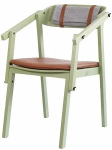 Askia Лаковое кресло со встроенной подушкой Atelier 1.c06.ok