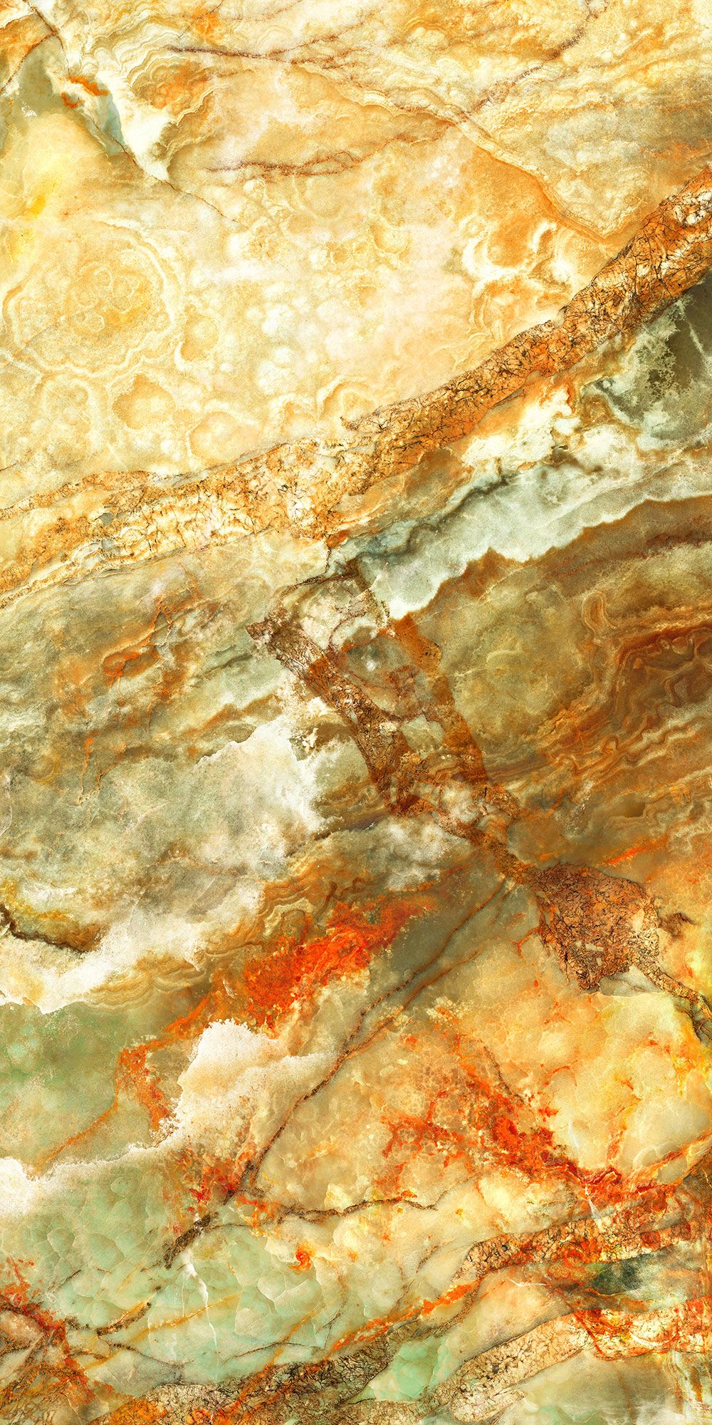 Декоративная панель из алюминия, стекла или ПММА Tecnografica драгоценные камни ARCH-00026995 - Вид №1