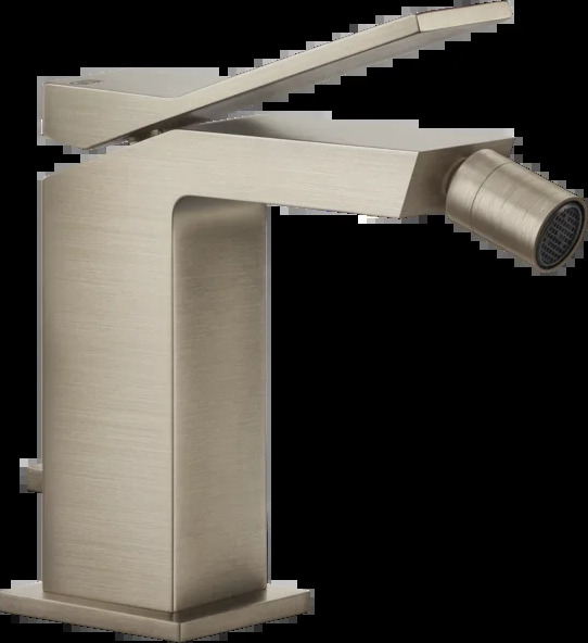 Смеситель для биде 53007 149 Gessi Rettangolo k МАТОВЫЙ НИКЕЛЬ FINOX