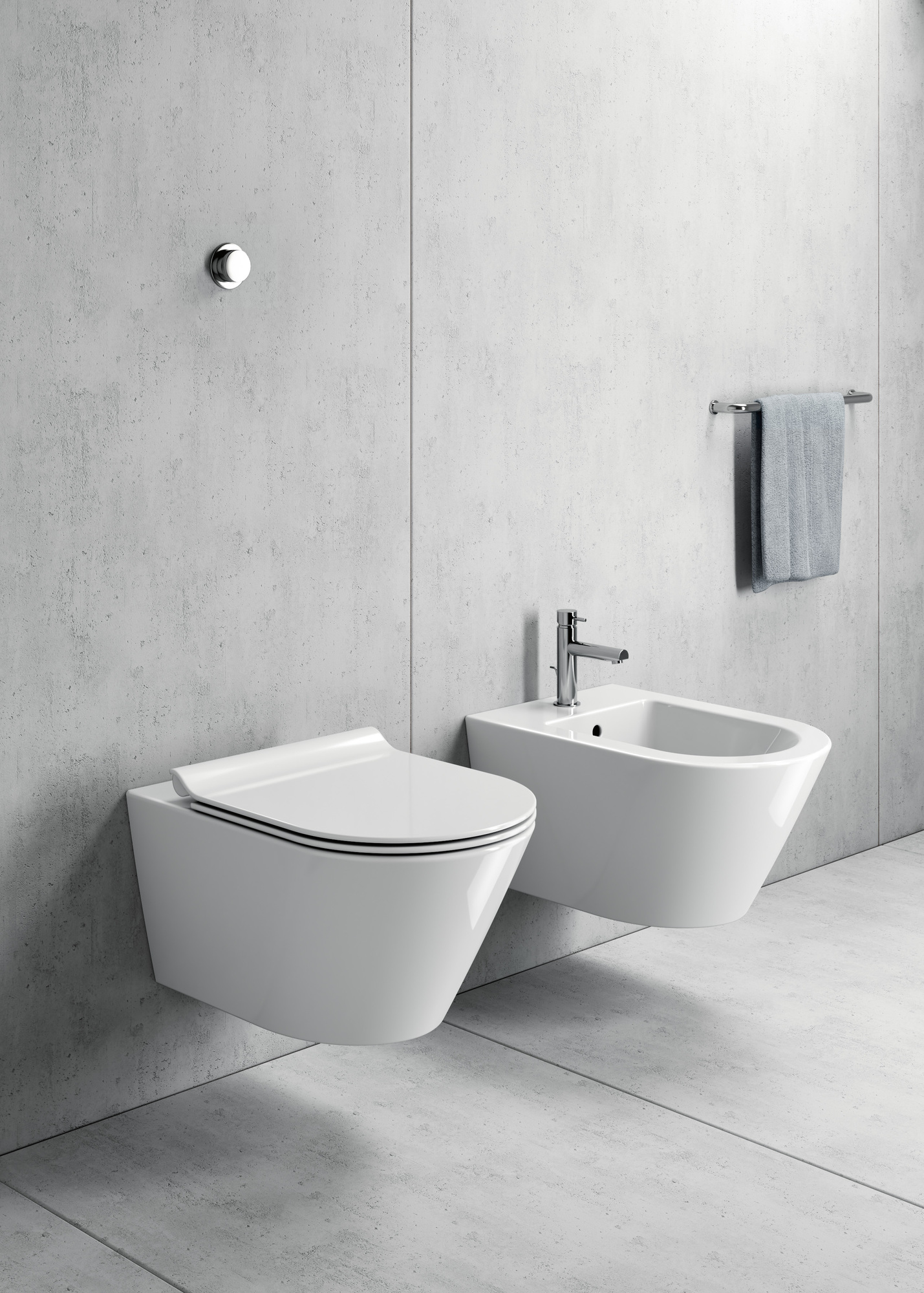 941611 Подвесной унитаз настенный Белый GSI ceramica  Италия  - Вид №3