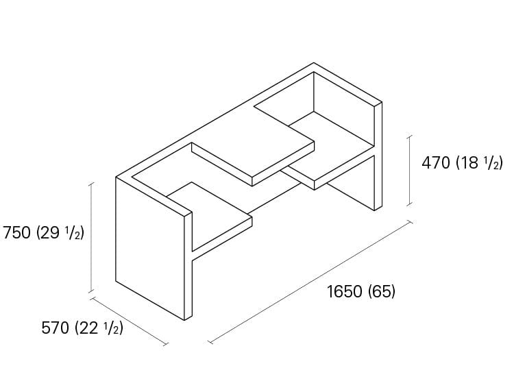 Скамейка со столом e15 TAFEL ARCH-00096216 - Вид №12