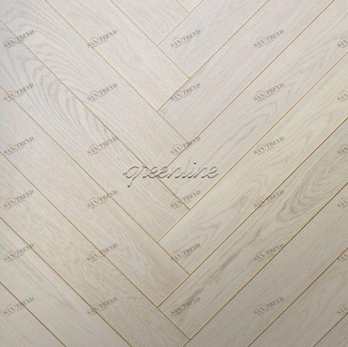 Паркет Ёлка GreenLine Милан Дуб Натур (Гладкая) 500х125 мм 1900200033