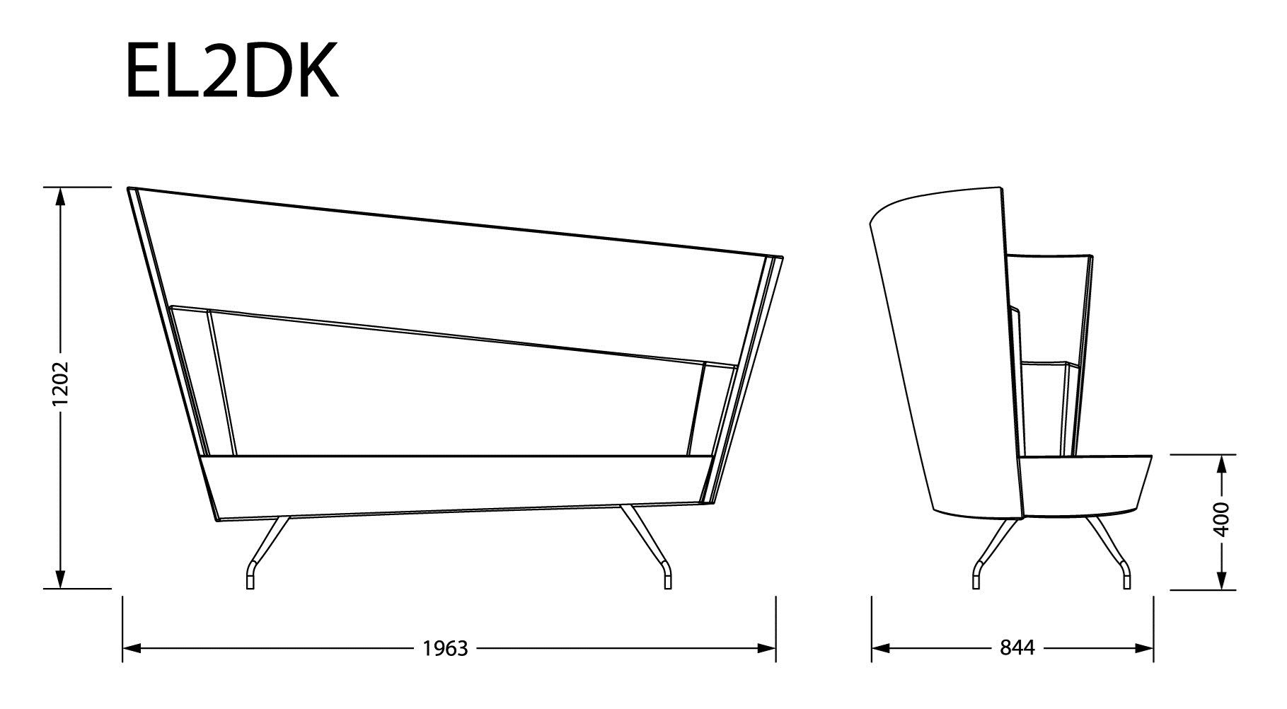 Ткань диван TALIN Elipse ARCH-00099684 - Вид №1