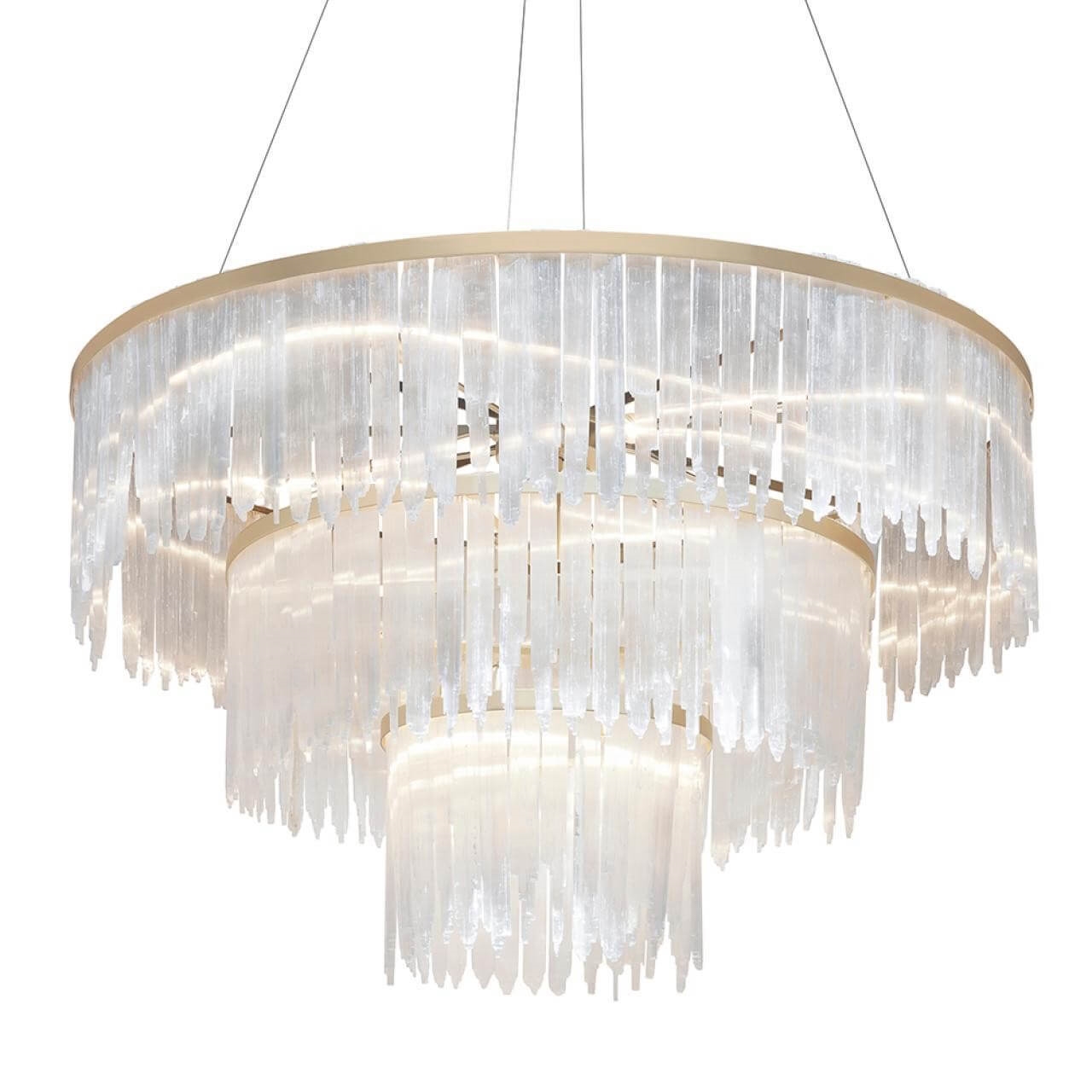 500197-01 ABHIKA ЛАМПА СЕЛЕН КРУГЛАЯ GOLD 