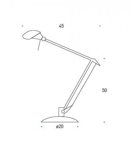 PAN TAV315 VERONA лампа настольная 95434 - Вид №2