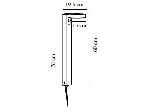 Световой столб из нержавеющей стали Nordlux Rica ARCH-00115384 - Вид №4