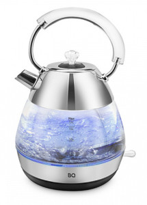 9072999 Электрочайник BQ KT1737G серебристый