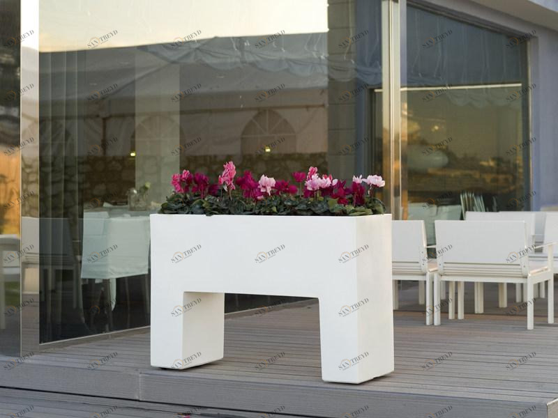VONDOM Кашпо из полиэтилена прямоугольной формы Studio planters sun-id-1446484