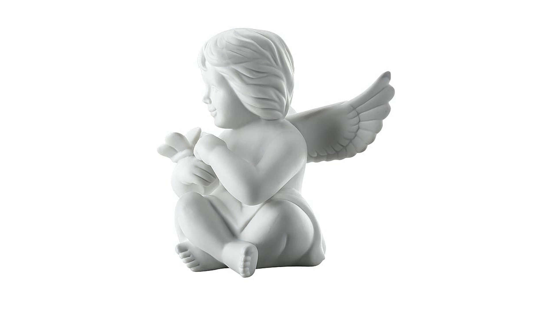 10654584 Rosenthal Фигурка Rosenthal Ангел с бабочкой 14см, фарфор Фарфор  - Вид №3