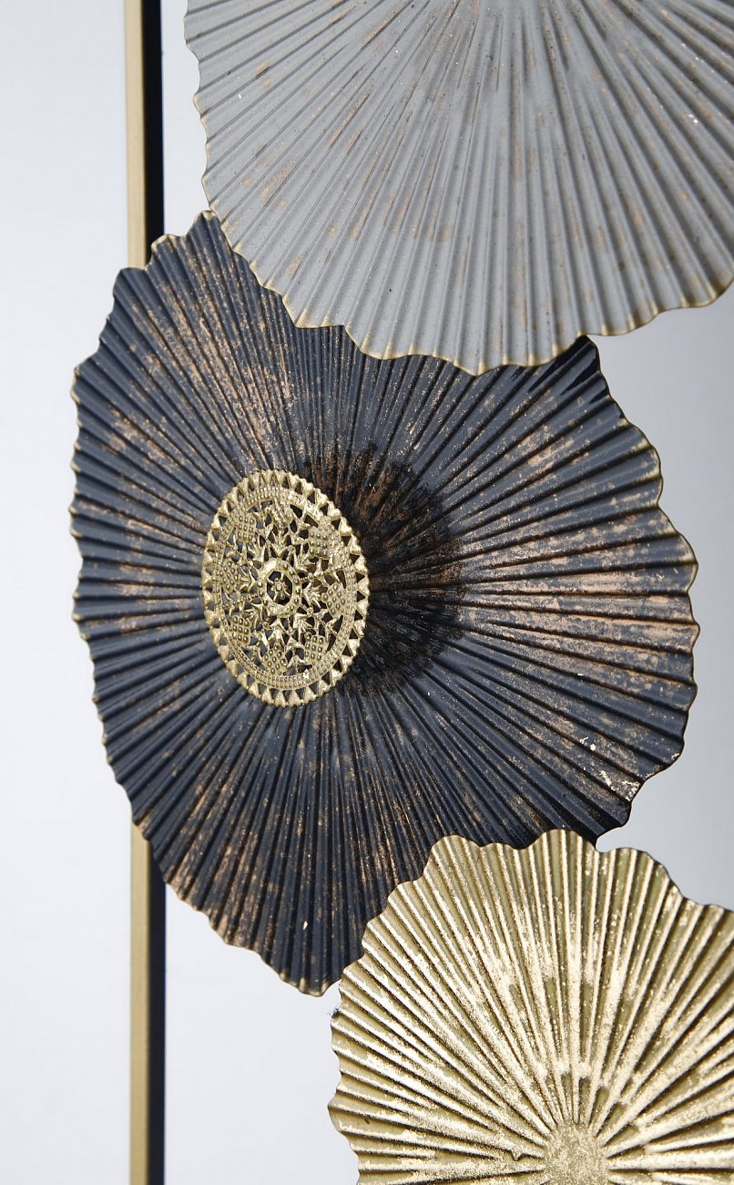 Панно настенное металлическое 74 см 93006 Tomas Stern TOMAS STERN  00-3865433 Серый  - Вид №3