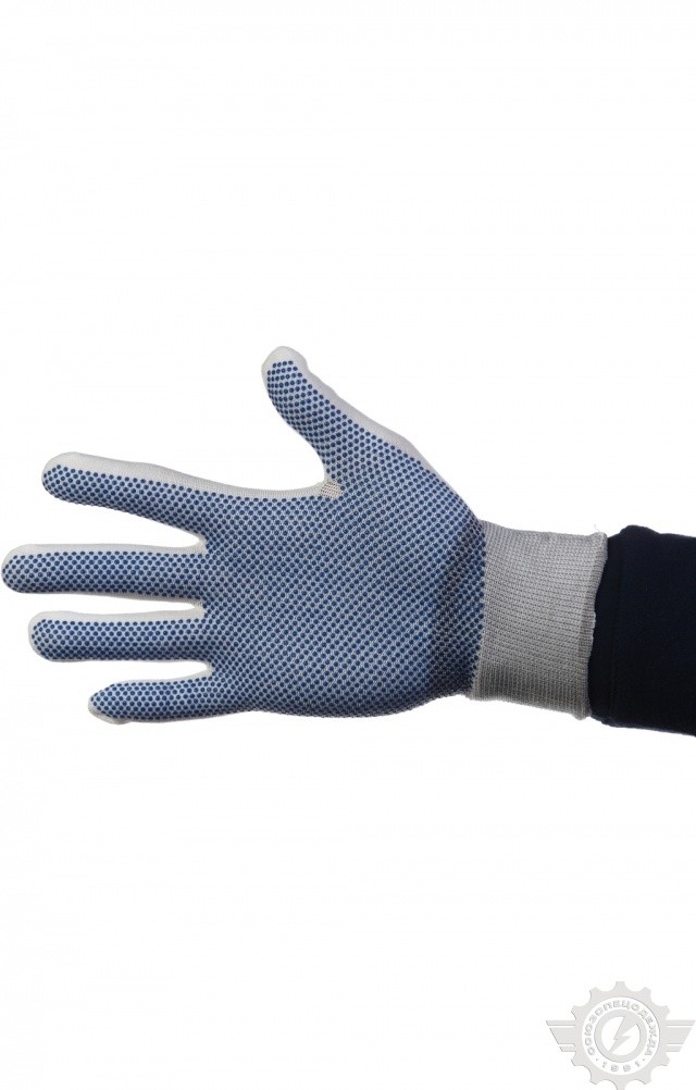 5042663 Перчатки нейлоновые с ПВХ  Средства защиты рук  размер 9 Спецодежда  - Вид №1